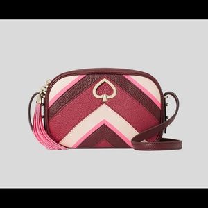Kate Spade Kourtney Chevron Camer Bag